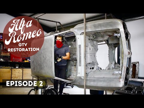 Metal repair on the abandoned GTV (Alfa GTV Restoration EP2)
