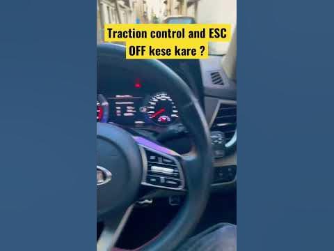 Kia, hyundai traction control and ESC off kese kare ? #shorts #viral #