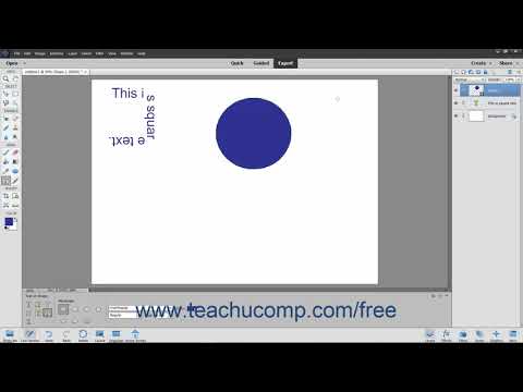 Photoshop Elements 2020 Tutorial The Text on Selection, Shape and Custom Path Tools Adobe Training