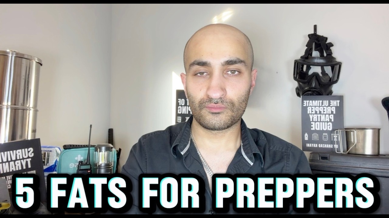 5 Prepper Cooking Oils & Fats + Shelf Life