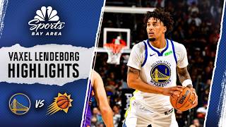 Watch Yaxel Lendeborg highlights from Warriors' loss vs. Suns | NBC Sports BA