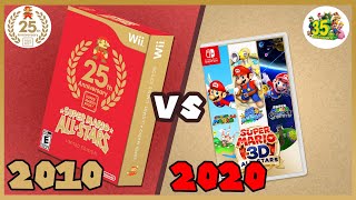 Super Mario 3D All-Stars VS. Super Mario All-Stars 25th Wii- Which Is The Better Anniversary?