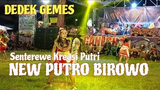 Senterewe Kreasi Putri_NEW PUTRO BIROWO_Live Lapangan Panggungrejo Blitar