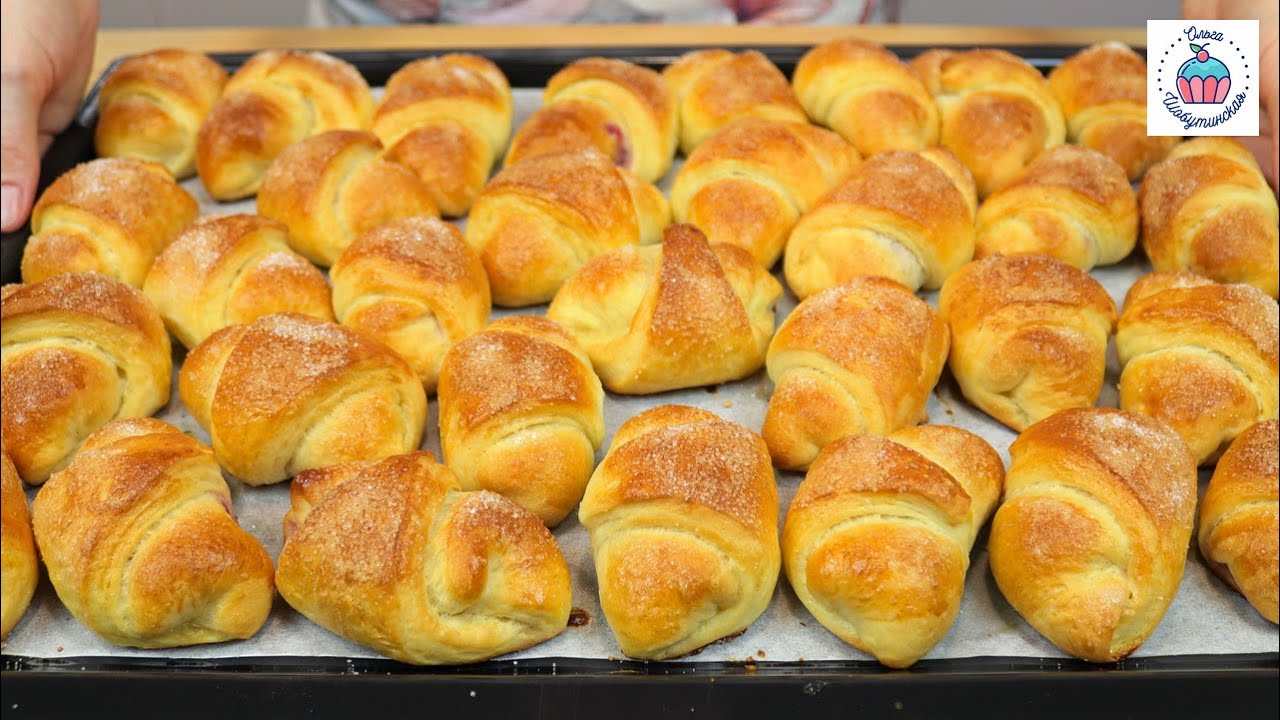 РОГАЛИКИ из теста, что бродит в воде!