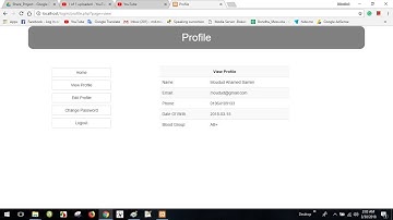 Complete Login System With session by PHP part 2