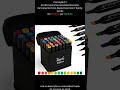 Kit 36 Canetinhas Coloridas Marcador Permanente Ponta Dupla P/ Colorir Bobby Goods - 21-10-25
