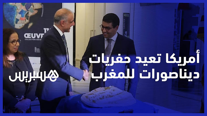الولايات المتحدة الأمريكية تعيد حفريات ديناصورات مهربة إلى المغرب