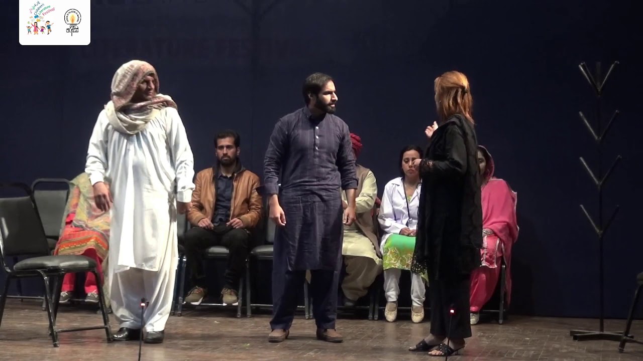 Theater Performance by Rafi Peer at CLF Lahore 2020