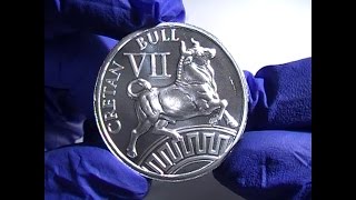 Silver Stack of the Month - May 2015 - The Cretan Bull Awaits!