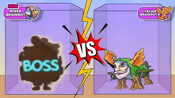 Merge Fellas Italian Brainrot Gameplay Walkthrough Reaching Max Level x2 Brainrot All Bosses