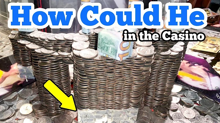 HOW COULD HE ... Playing The High Limit Coin Pusher Jackpot WON MONEY ASMR