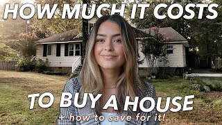 HOW MUCH MONEY TO SAVE BEFORE BUYING A HOUSE + HOW TO SAVE FOR BUYING A HOUSE