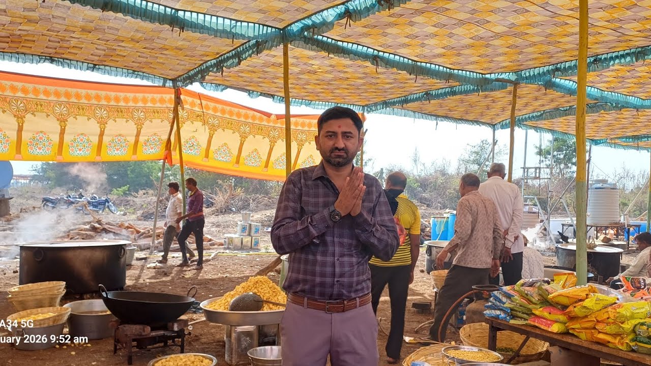 નુરાપીર આશ્રમ ઘોબા ધામ ભવ્ય ધમ ધમતું રસોડું...