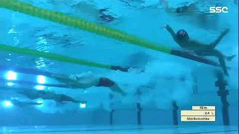 Saudi Games 2022 Mohamed Boksmati 50m back Gold Me...