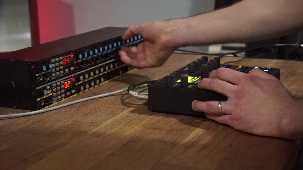 Old School Novation Bass Station & Drum Station Rack Groove Sequenced on Elektron Digitakt YouTube