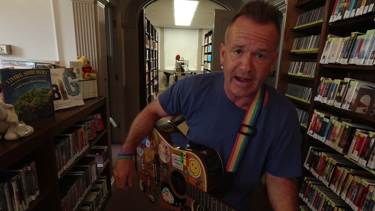 RiverJack Z at Paine Memorial Free Library in Willsboro, NY 7/28/2021 Virtual Concert