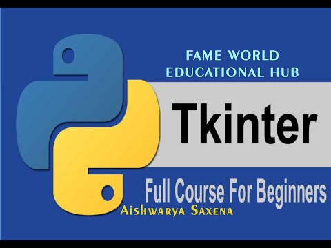 #11 - Working With Images - Pillow Module - Python GUI Module - Tkinter Series