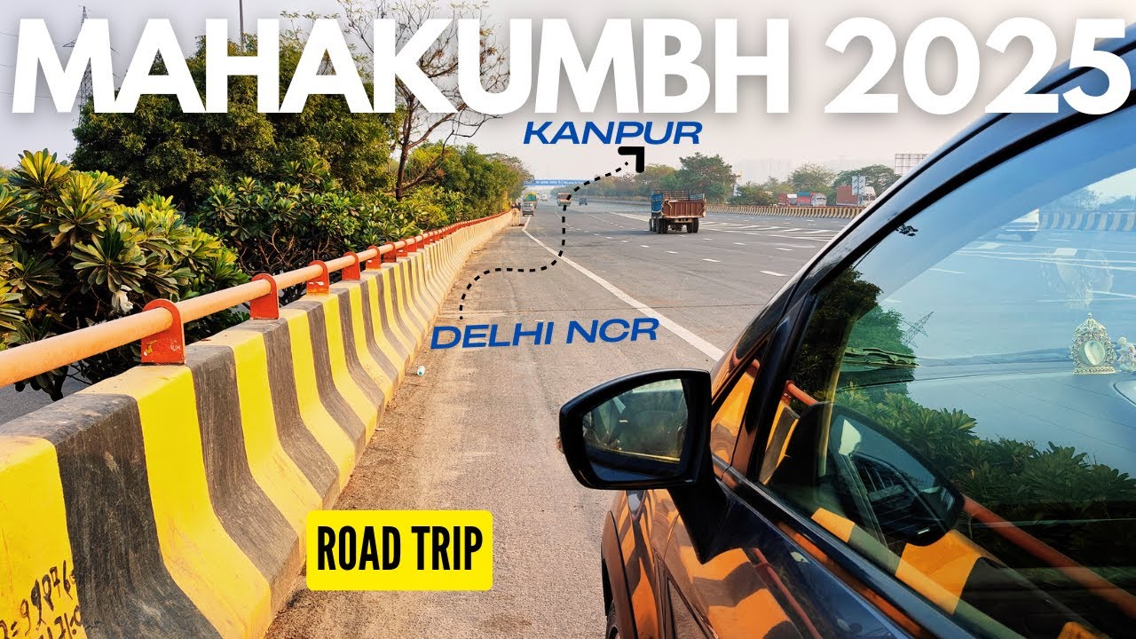 Mahakumbh 2025 Family Road Trip - Delhi NCR to Kanpur || #trending #kanpur ||