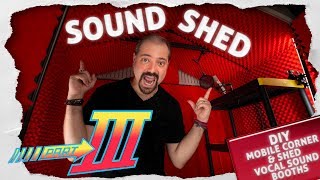 DIY Sound Booths PART III Sound Shed BEST Audio Booth for Voice Overs EVER 🎙 screenshot 5