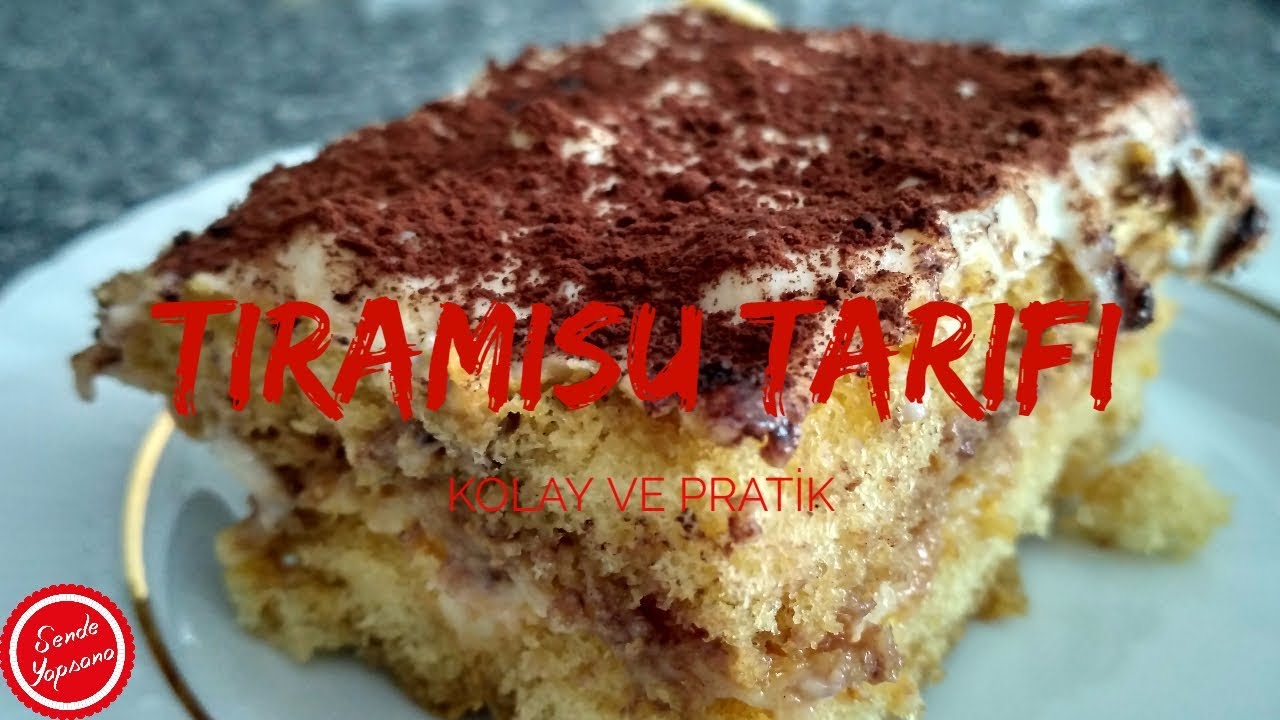 Tiramisu TarifiKedi Dili Pasta Tarifleri YouTube