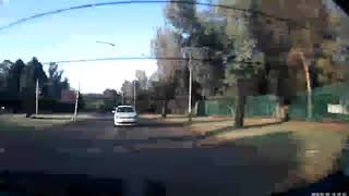 Arrogant distracted VW Polo driver(1)