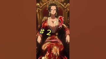 Xếp Hạng TOP 10 nhân vật nữ mạnh nhất one piece #onepiece #bigmom #boahankock #nami #luffy #robin