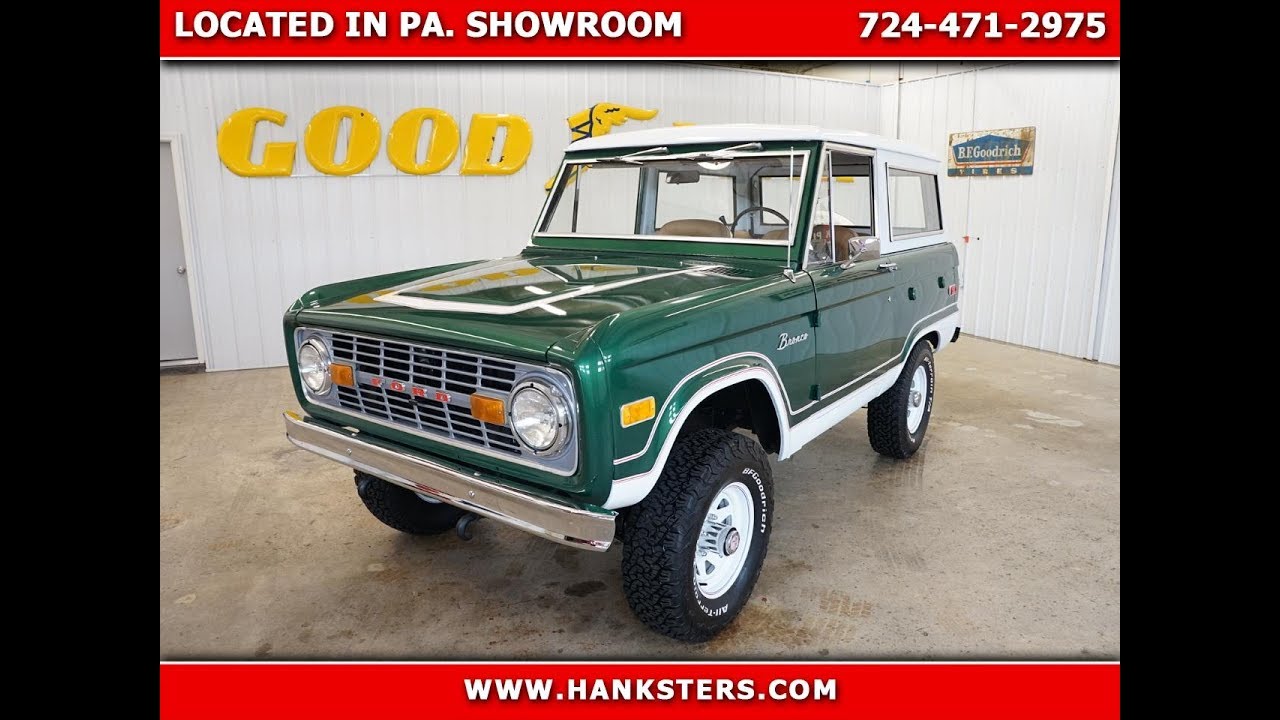 1976 FORD BRONCO 4WD 2DR WAGON RANGER street rods to go