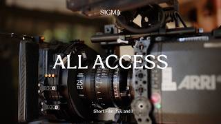 All Access: Sigma Aizu Primes on the set of a BF Camera Commercial