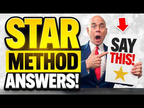 STAR METHOD INTERVIEW QUESTIONS & ANSWERS! ⭐⭐ How to Answer Behavioural Interview Questions! ✅