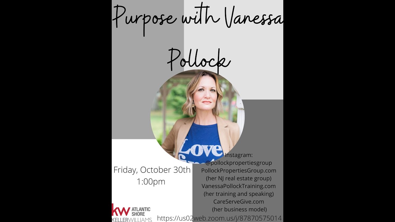 Purpose with Vanessa Pollock YouTube