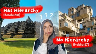 Borobudur vs Habitat67 (Hierarchy)