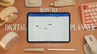 How To Digital Plann on your iPad / Tablet | Back To Basics 🍃