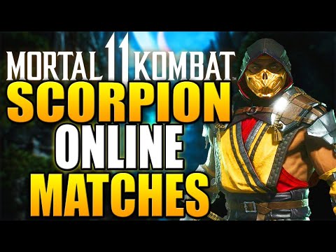 MORTAL KOMBAT 11 - Online Matches with Scorpion! - Daryus P