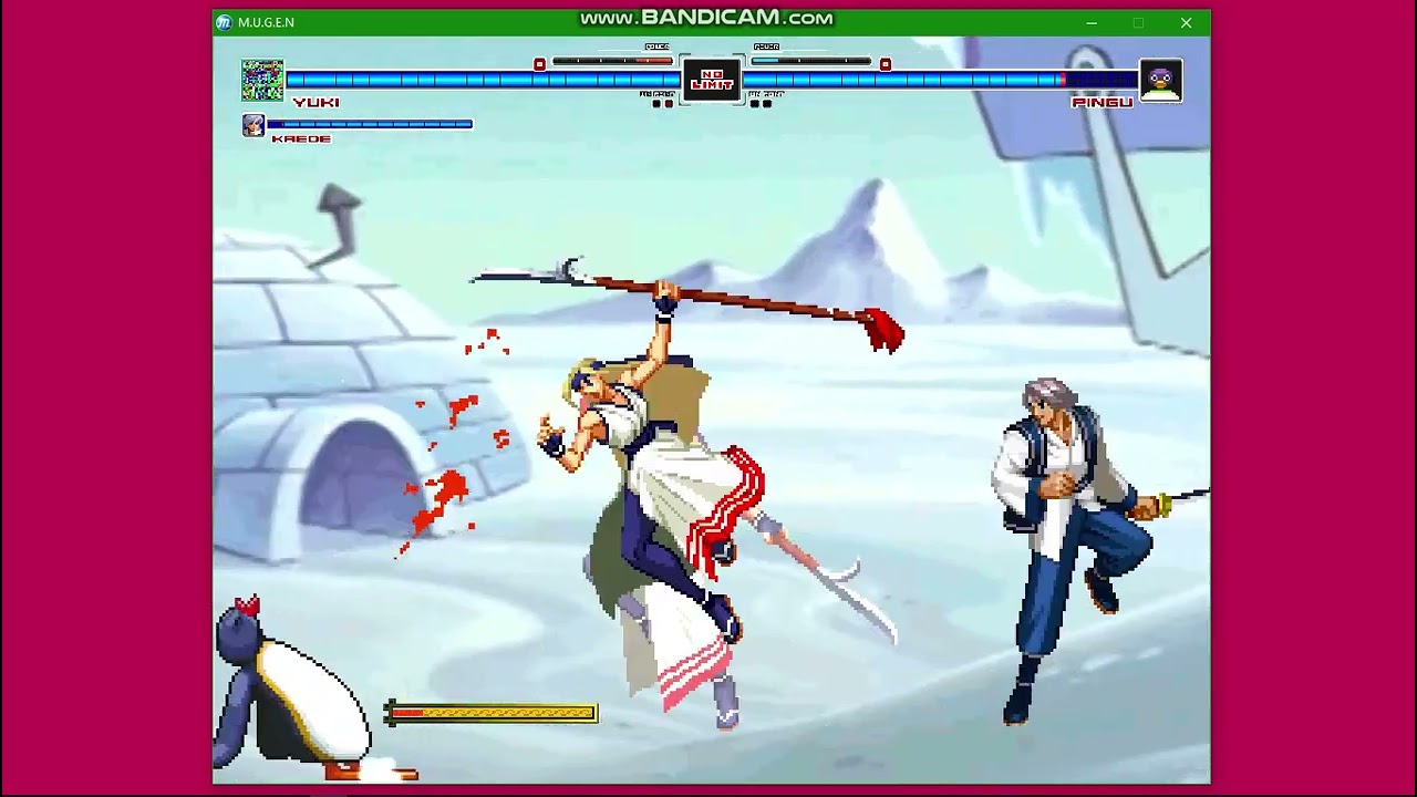 MUGEN REQUEST:Yuki & Kaede vs. PINGU|MUGEN ALL STARS 1.1B🕊