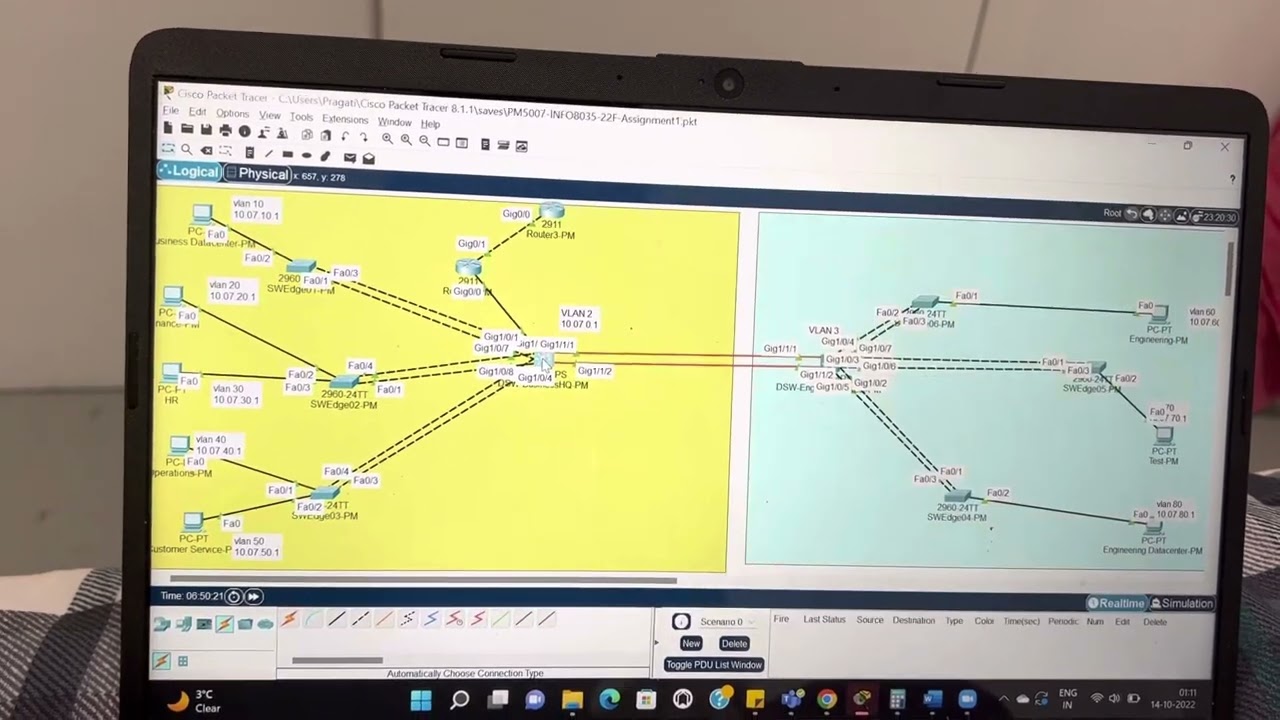 Assignment 1- Network Infrastructure II (8815007)