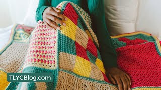 You Won t Believe How EASY it is to Finish Your Blanket Tunisian Snowy and Crochet Amour Samplers
