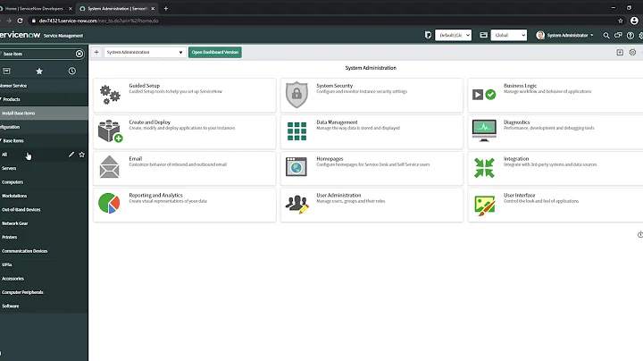 How to find all configuration items in the CMDB in ServiceNow [Paris]