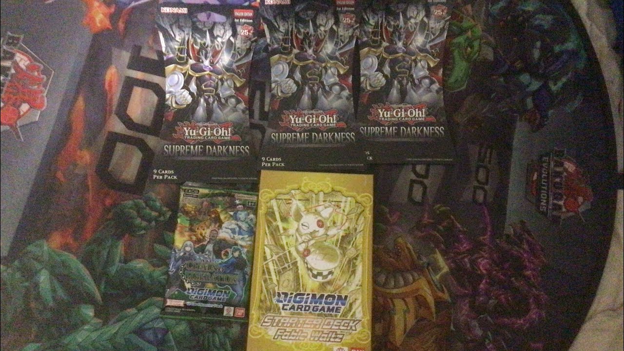 Digimon and Yu-Gi-Oh! TCG opening… Alternate Art Pulled!