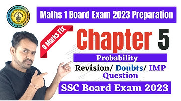 Probability Final Revision 10th Maths 1 | 8 Marks Fix in Board Exam | Mahesh Prajapati