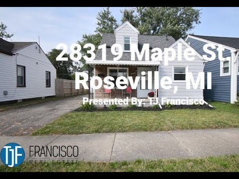 28319 Maple St, Roseville, MI home video tour