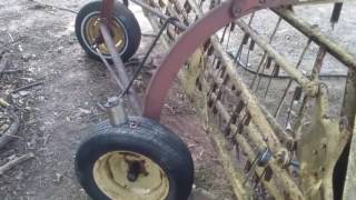 New Holland 256 Rake Tine Bar Installation
