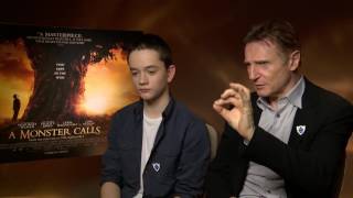 A Monster Calls - Interview With Liam Neeson And Lewis Macdougall