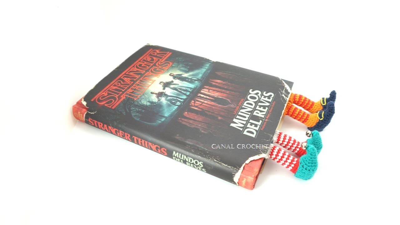 Separador de páginas a crochet tutorial