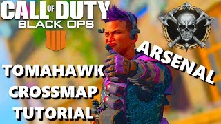 COD BO4 BLACK OPS 4 ARSENAL TUTORIAL TOMAHAWK / COMBAT AXE ACROSS THE MAP
