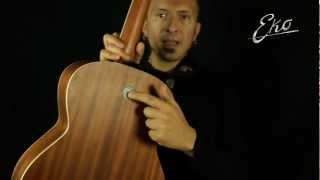 AUDIO TEST #25 [ENG] GUITAR ACTION - sound changes of - the FASTLOK on EKO MIA - Massimo Varini