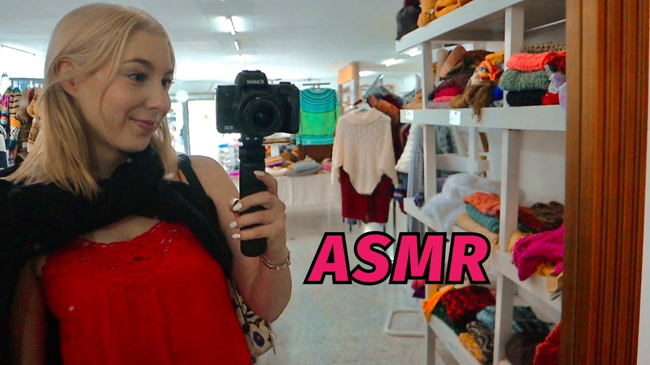 ASMR SUOMI – Kierros uniikissa käsityöpuodissa 🧺🪡🧶 Koe sympaattinen Tulijaistupa kuiskailtuna