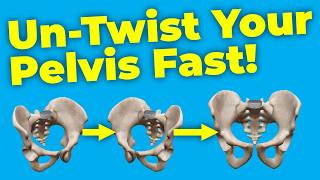 How to Correct a Twisted Pelvis Without Stretching!