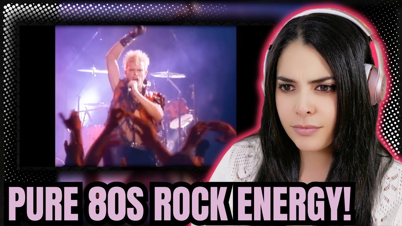 Реакция на крик Билли Айдола Rebel Yell ⚡ Энергия рока 80-х, которая до сих пор бьёт сильно