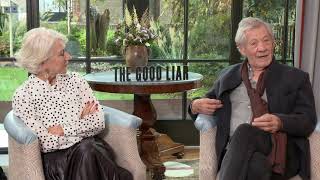 Helen Mirren & Ian McKellen Raw Interview The Good Liar