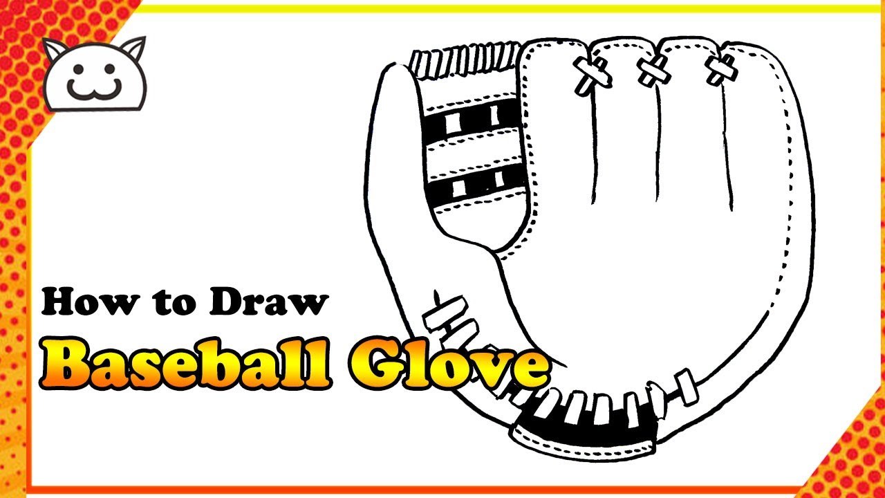 How to Draw Baseball Glove